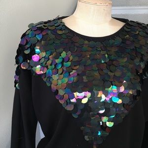 Vintage sequin sweater